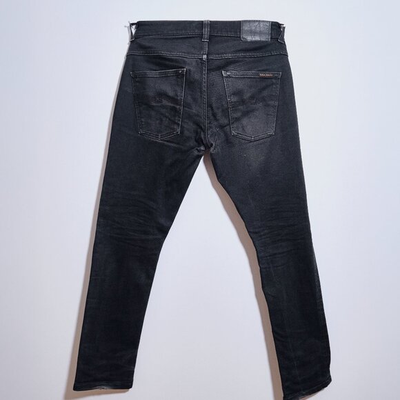 Nudie Jeans - Slim Straight - Black - Size 32x30 - Picture 3 of 6